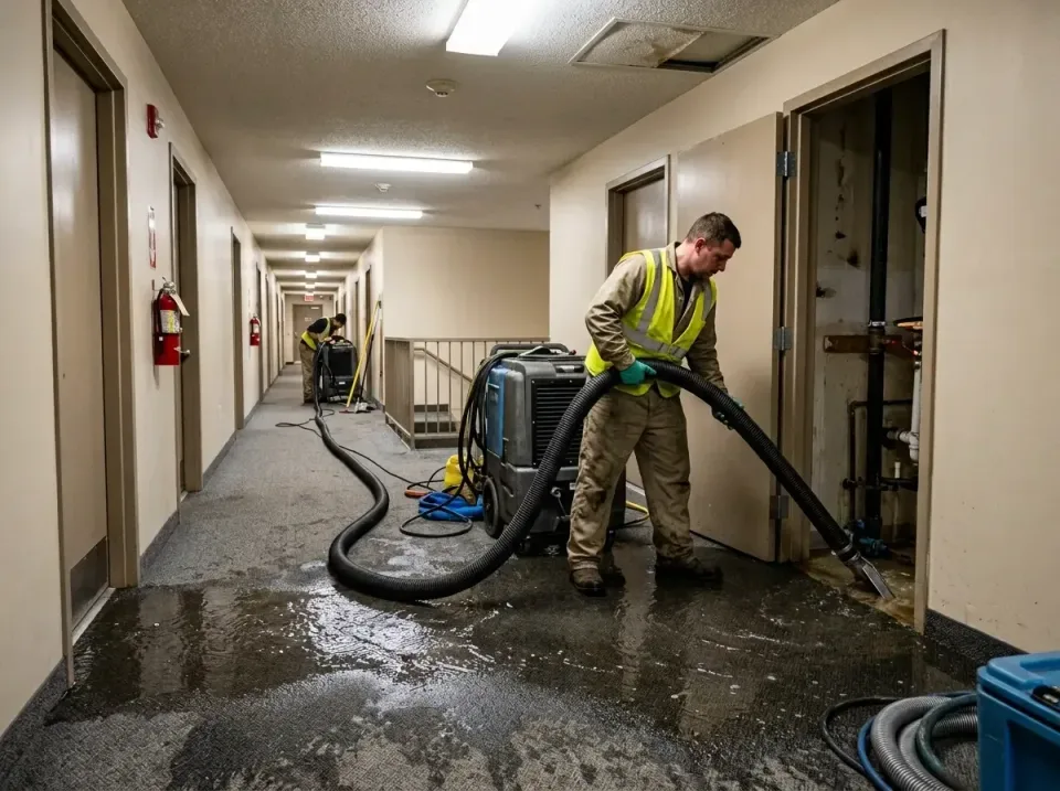 multi-unit-apartment-hallway-f-005 — frequently asked questions, Emergency Burst Pipe Water Extraction & Removal in Watervli…